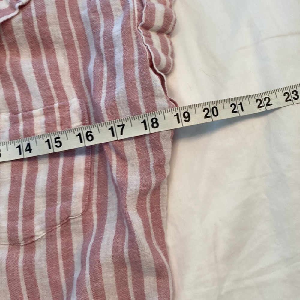 Rails Linen Cropped Flannel | Small - image 4